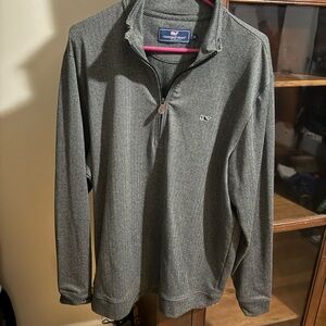 Vineyard Vines quarter zip sweater